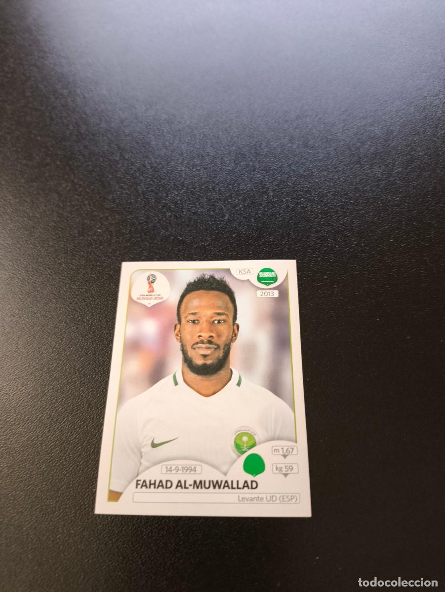 Cromos de F&uacute;tbol: 71 Fahad Al-Muwallad ARABIA SAUDI SIN PEGAR FIFA WORLD CUP MUNDIAL RUSIA 2018 NO LIGA ESTE