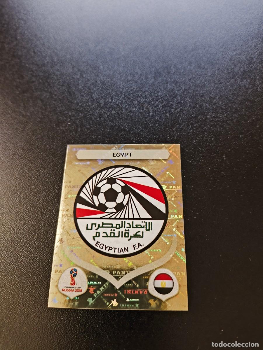 Cromos de F&uacute;tbol: 72 EMBLEMA ESCUDO EGIPTO SIN PEGAR FIFA WORLD CUP MUNDIAL RUSIA 2018 NO LIGA ESTE