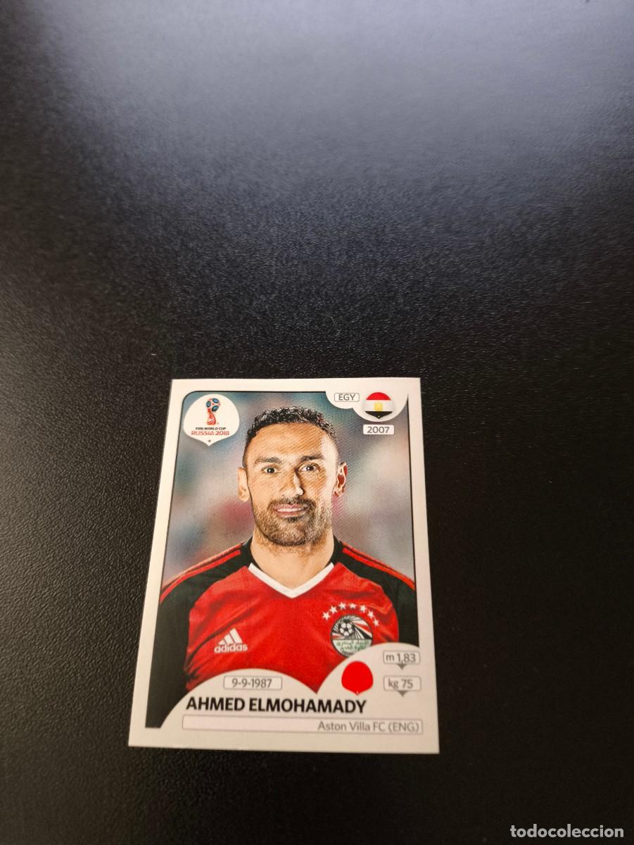 Cromos de F&uacute;tbol: 76 Ahmed Elmohamady EGIPTO SIN PEGAR FIFA WORLD CUP MUNDIAL RUSIA 2018 NO LIGA ESTE