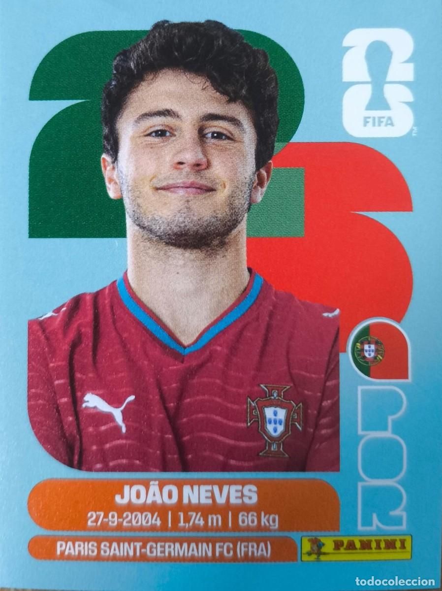 Cromos de F&uacute;tbol: FUTBOL - PANINI - MUNDIAL 2026 - FIFA WORLD CUP 2026 - PORTUGAL - POR 14 - JOAO NEVES