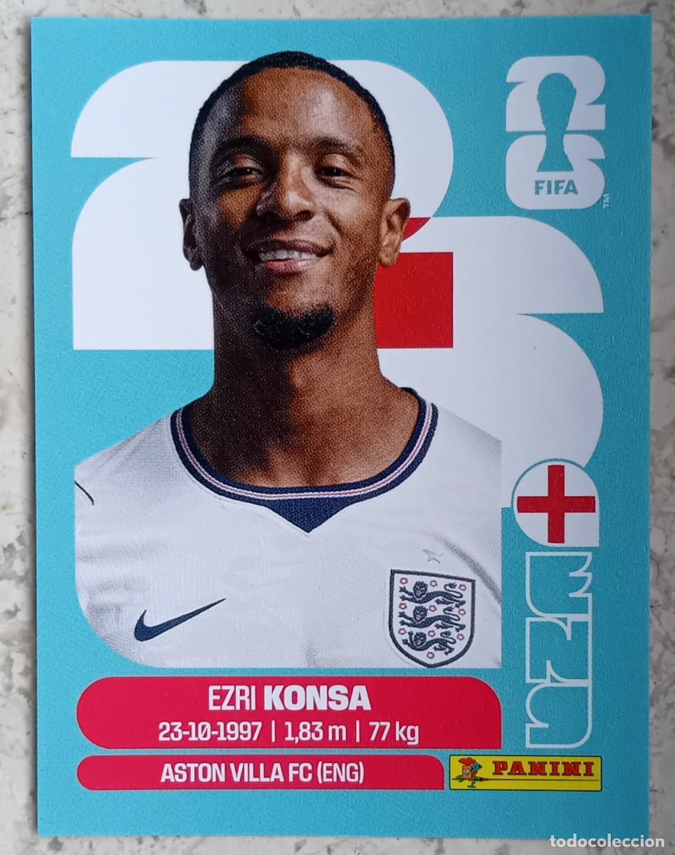 Cromos de F&uacute;tbol: Figurina Panini 2026 Cromo World Cup Usa Mundial 2026 Ezri Konsa England n ENG 5