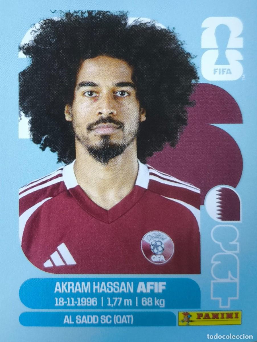 Figurine di Calcio: FUTBOL - PANINI - MUNDIAL 2026 - FIFA WORLD CUP 2026 - QATAR - QAT 18 - AKRAM HASSAN AFIF