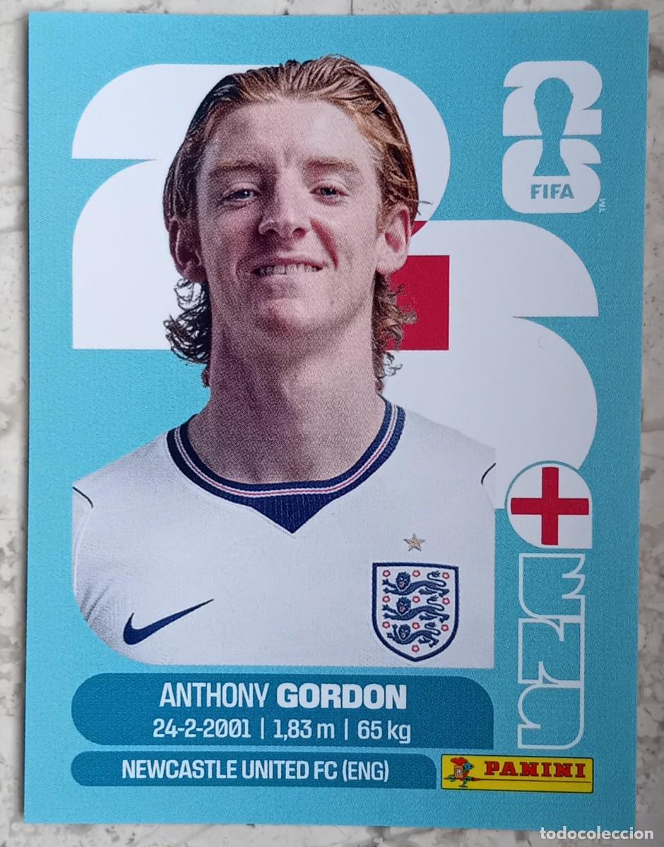 Figurine di Calcio: Figurina Panini 2026 Cromo World Cup Usa Mundial 2026 Anthony Gordon England n ENG 15