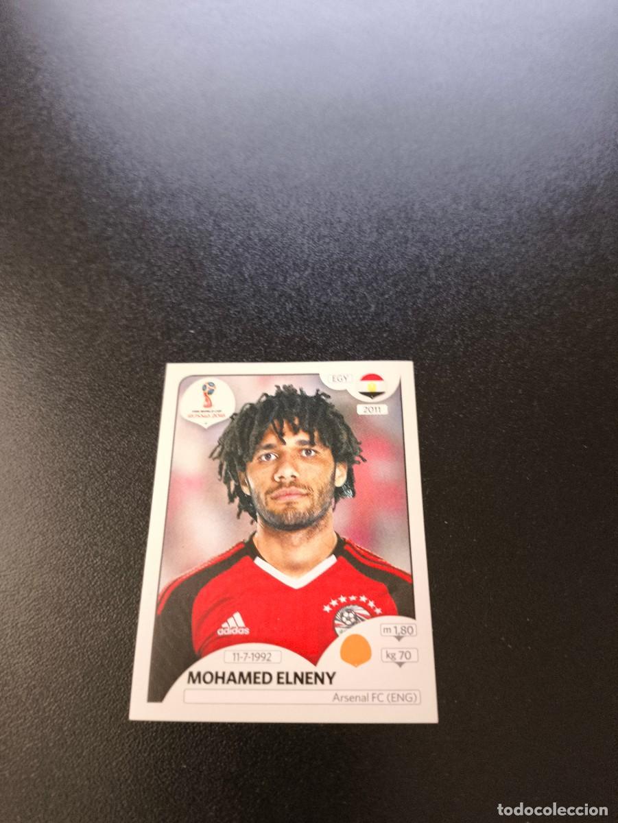 Figurine di Calcio: 85 Mohamed Elneny EGIPTO SIN PEGAR FIFA WORLD CUP MUNDIAL RUSIA 2018 NO LIGA ESTE