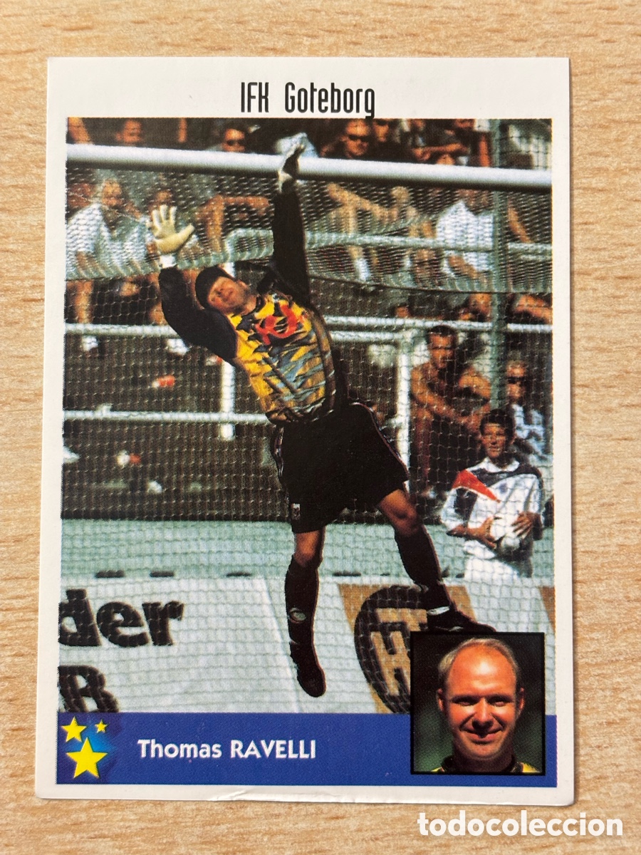 Figurine di Calcio: # 109 Ravelli Goteborg Suecia Mejores Equipos de Europa 97-98 Panini
