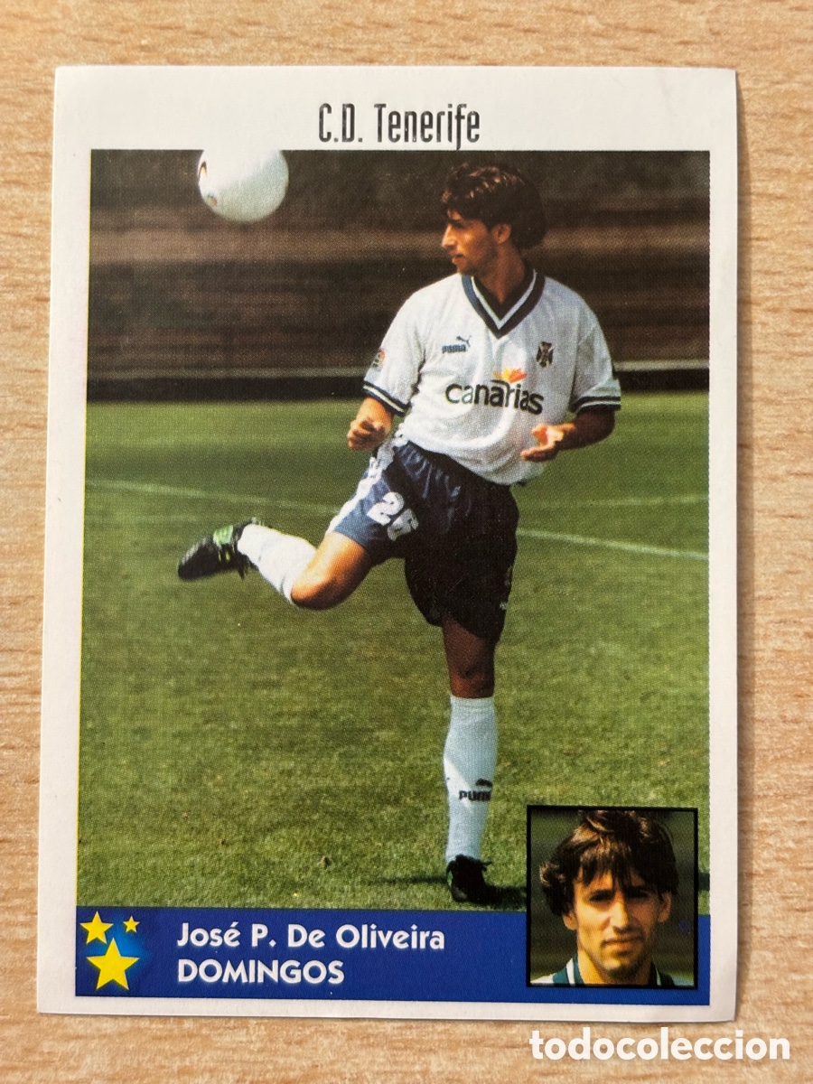 Cromos de F&uacute;tbol: # 108 Domingos Portugal CD Tenerife Mejores Equipos de Europa 97-98 Panini