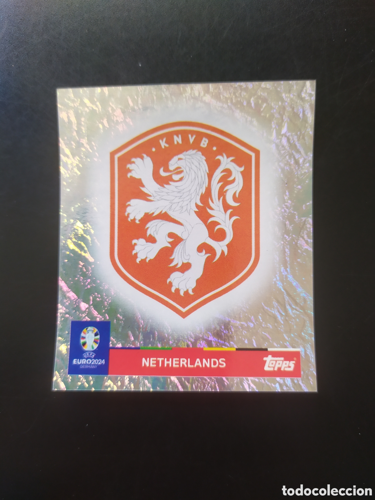 Cromos de F&uacute;tbol: UEFA EURO 2024 Germany stickers topps escudo NED 1 Holanda