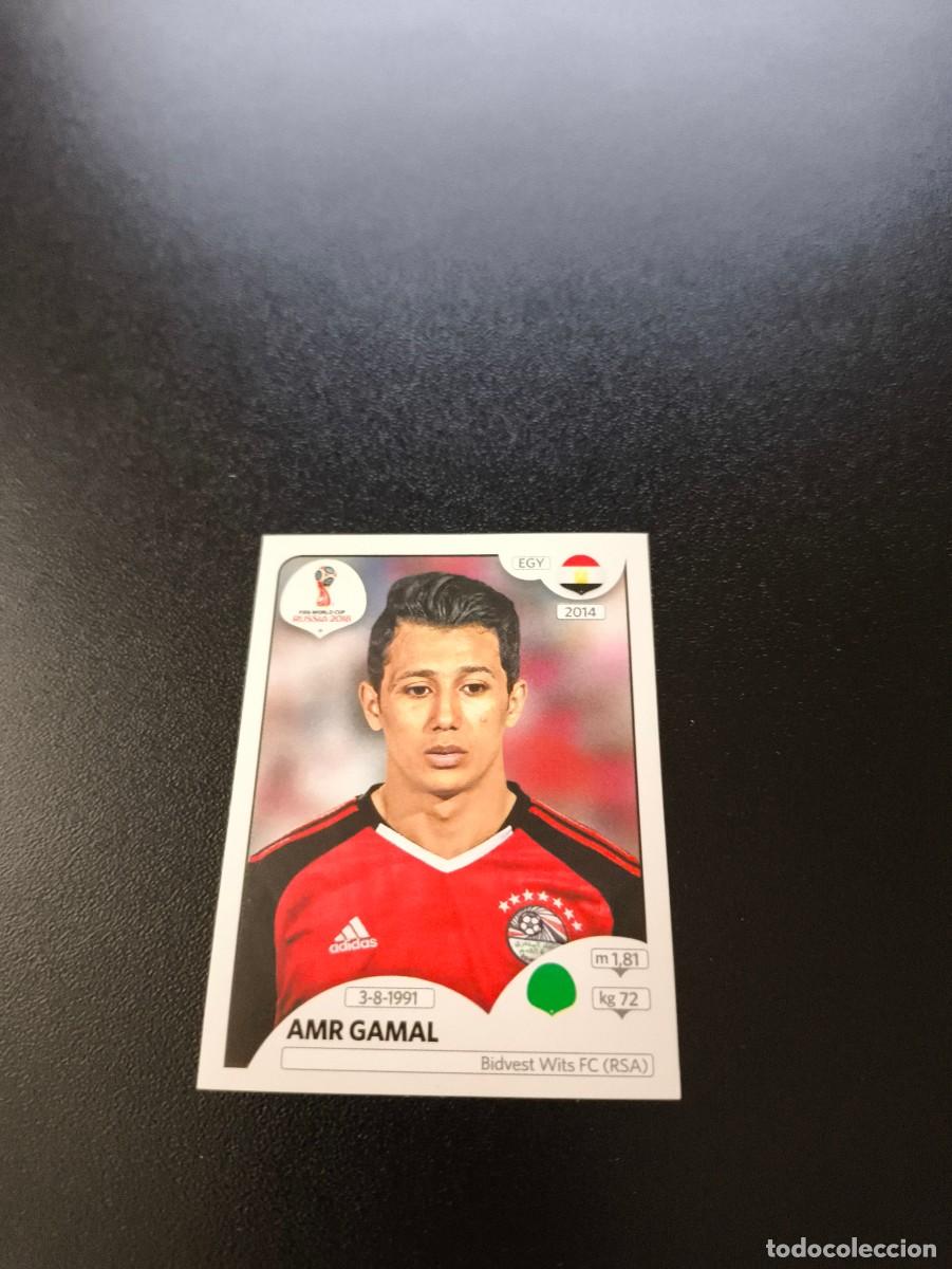Cromos de F&uacute;tbol: 91 Amr Gamal EGIPTO SIN PEGAR FIFA WORLD CUP MUNDIAL RUSIA 2018 NO LIGA ESTE