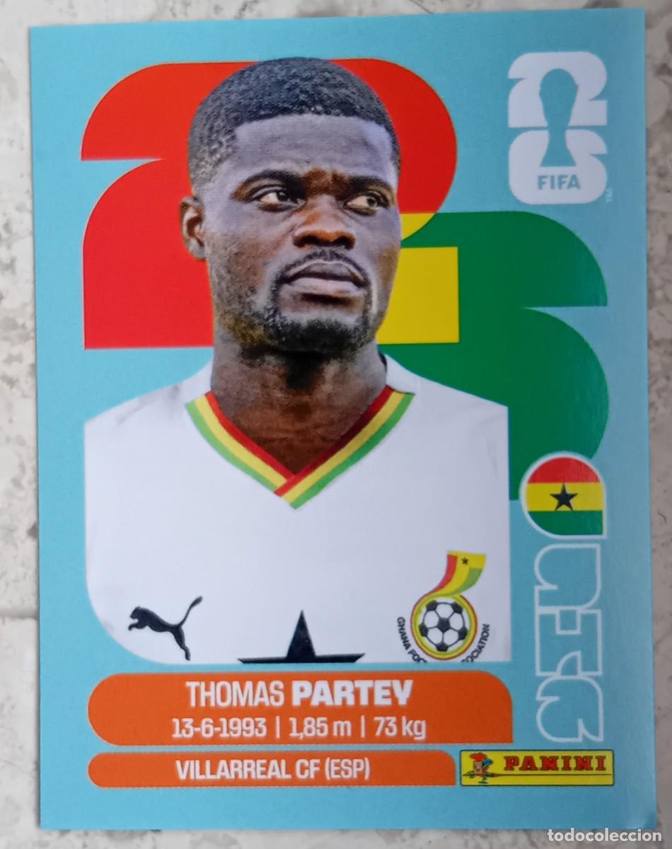 Cromos de F&uacute;tbol: Figurina Panini 2026 Cromo World Cup Usa Mundial 2026 Thomas Partey Ghana n GHA 10