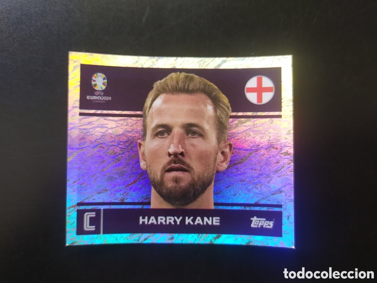 Cromos de F&uacute;tbol: UEFA EURO 2024 Germany stickers topps Harry Kane ENG 2 Inglaterra