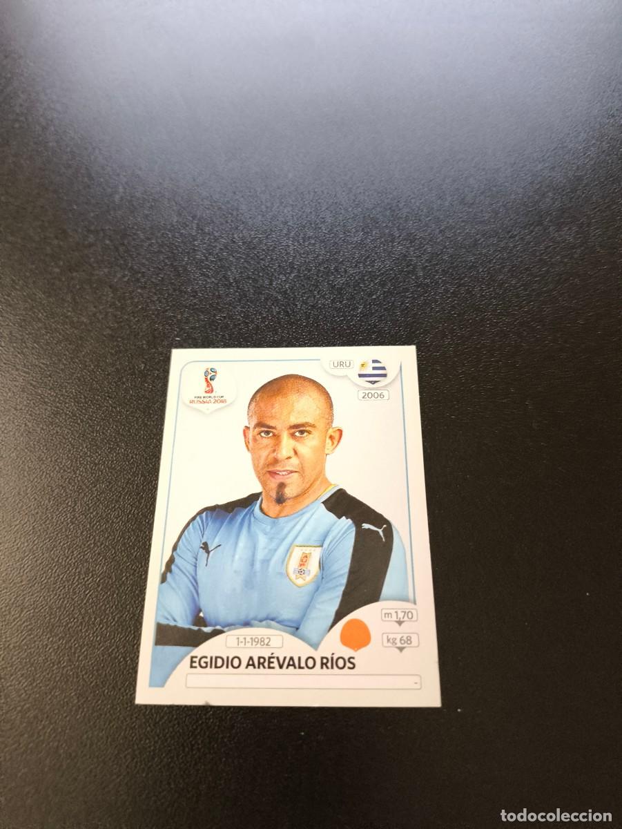 Cromos de F&uacute;tbol: 102 Egidio Ar&eacute;valo R&iacute;os URUGUAY SIN PEGAR FIFA WORLD CUP MUNDIAL RUSIA 2018 NO LIGA ESTE