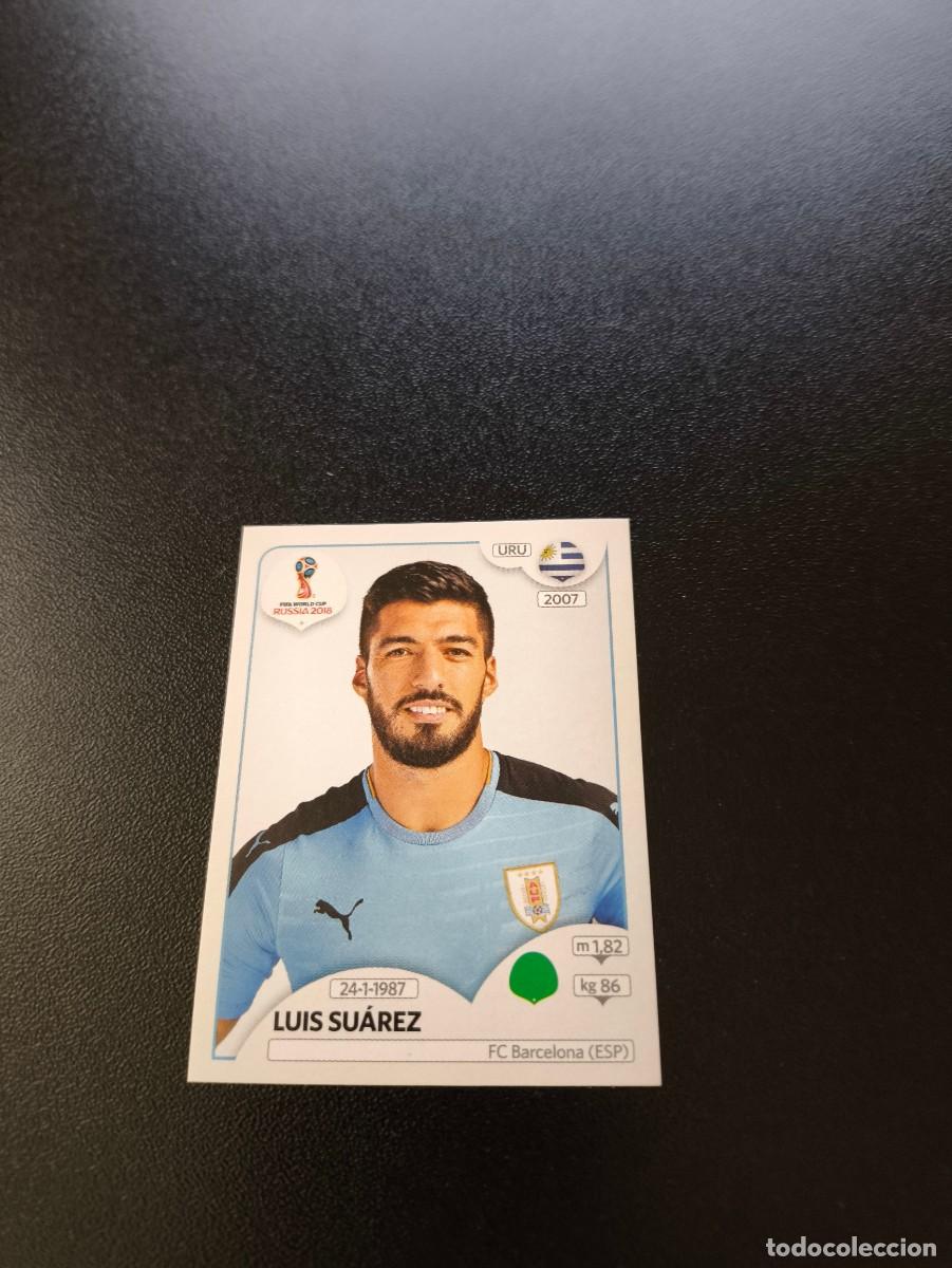 Cromos de F&uacute;tbol: 109 Luis Su&aacute;rez BARCELONA URUGUAY SIN PEGAR FIFA WORLD CUP MUNDIAL RUSIA 2018 NO LIGA ESTE