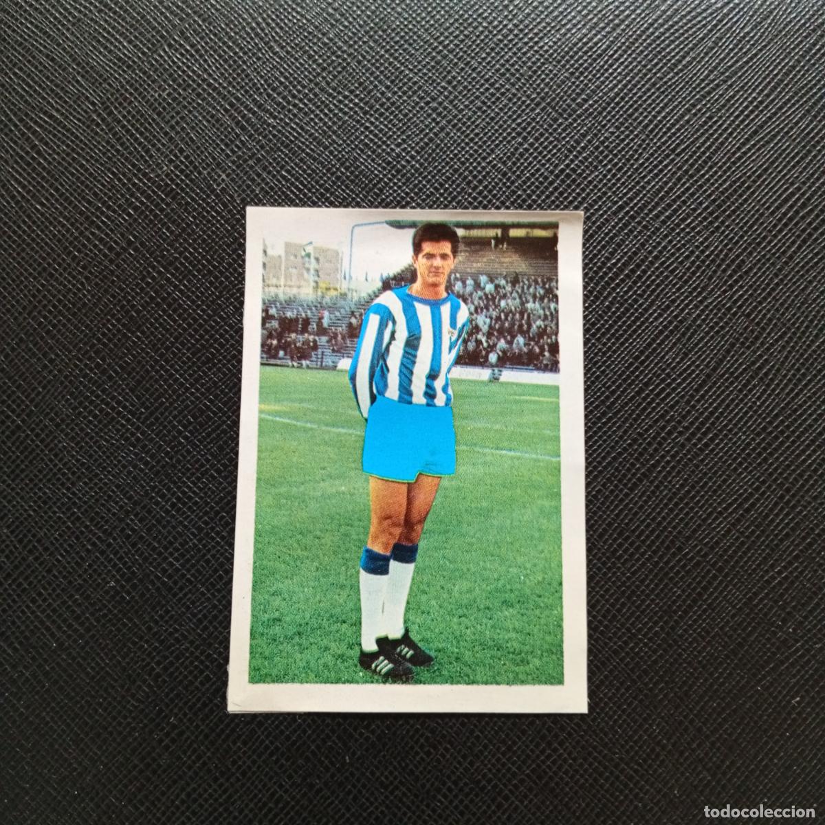 Cromos de F&uacute;tbol: CABRAL MALAGA FHER 1968 1969 CROMO FUTBOL 68 69 LIGA - DESPEGADO - (MD09/10-3) PG58