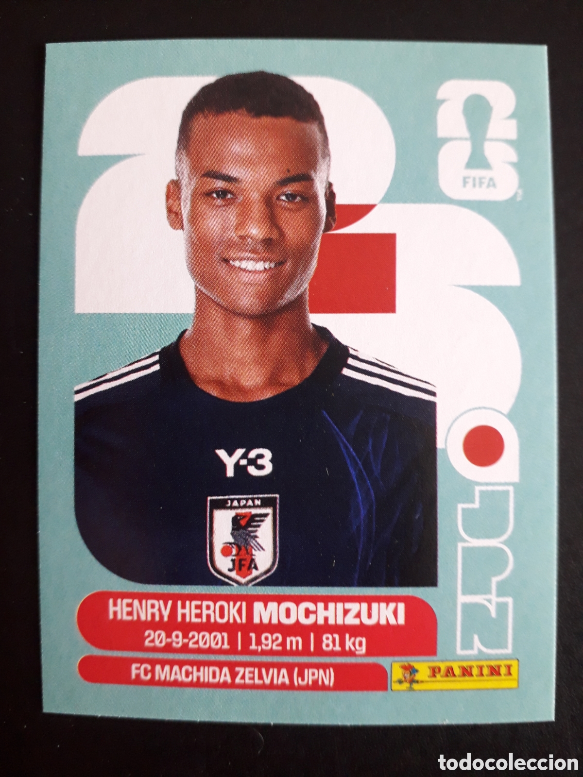 Cromos de F&uacute;tbol: MOCHIZUKI JAP&Oacute;N JPN 3 MUNDIAL F&Uacute;TBOL 2026 FIFA WORLD CUP PANINI SIN PEGAR PEDIDO M&Iacute;NIMO 3&euro;.
