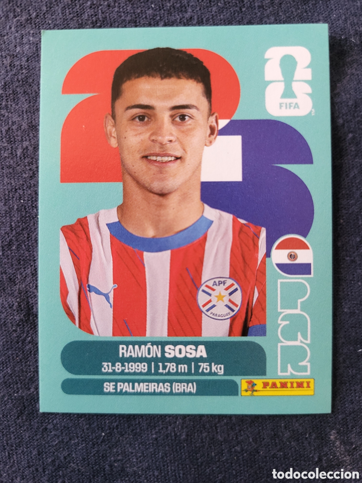 Cromos de F&uacute;tbol: PAR 18 Ramon Sosa [Sticker] / FIFA World Cup 2026