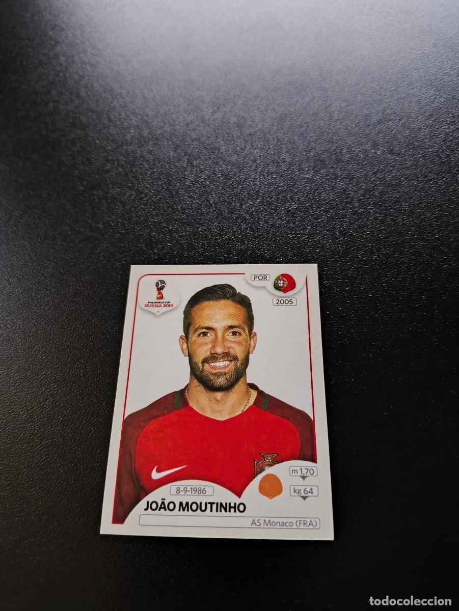 Cromos de F&uacute;tbol: 121 Jo&atilde;o Moutinho PORTUGAL SIN PEGAR FIFA WORLD CUP MUNDIAL RUSIA 2018 NO LIGA ESTE