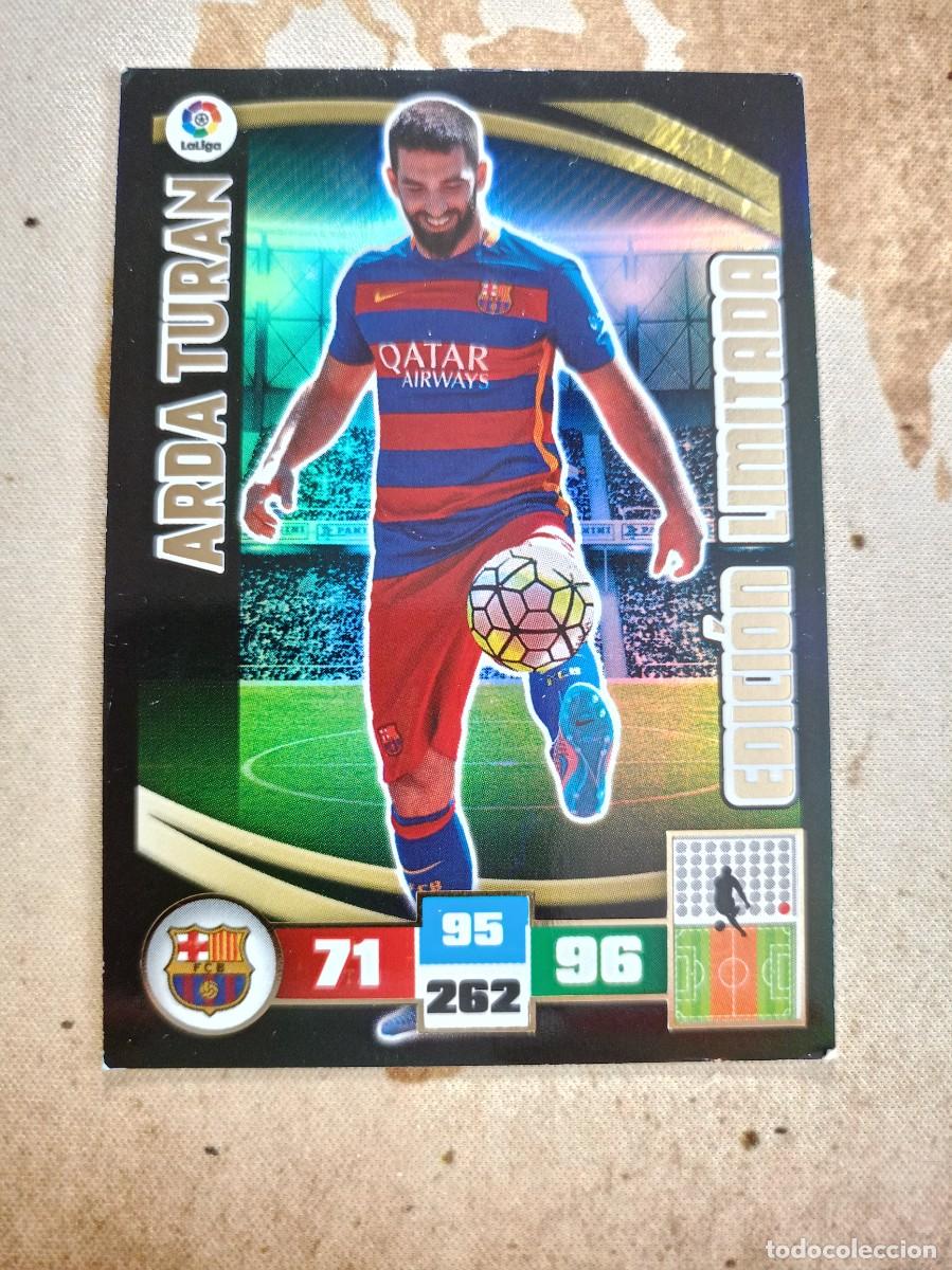 Cromos de F&uacute;tbol: # Edici&oacute;n Limitada ARDA TURAN Adrenalyn 2015-16