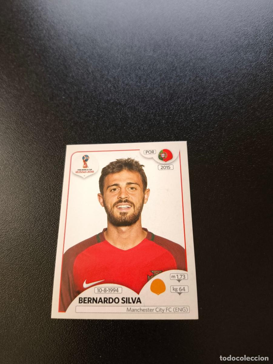 Cromos de F&uacute;tbol: 127 Bernardo Silva MANCHESTER CITY PORTUGAL SIN PEGAR FIFA WORLD CUP MUNDIAL RUSIA 2018 NO LIGA ESTE