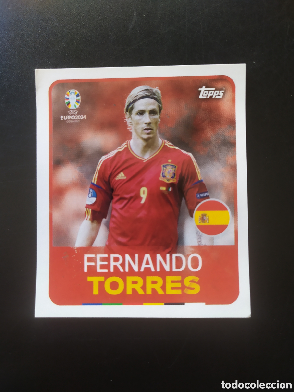 Cromos de F&uacute;tbol: UEFA EURO 2024 Germany stickers topps Fernando Torres LEG 1 Espa&ntilde;a