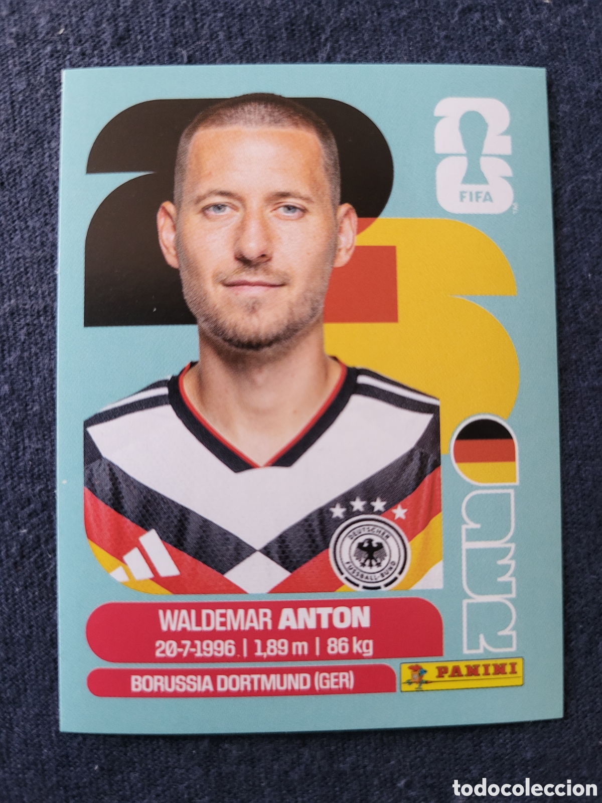 Cromos de F&uacute;tbol: GER 7 Waldemar Anton [Sticker] / FIFA World Cup 2026