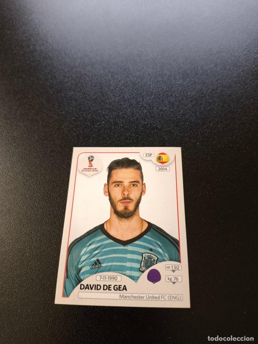 Cromos de F&uacute;tbol: 134 David de Gea ATLETICO MADRID ESPA&Ntilde;A SIN PEGAR FIFA WORLD CUP MUNDIAL RUSIA 2018 NO LIGA ESTE