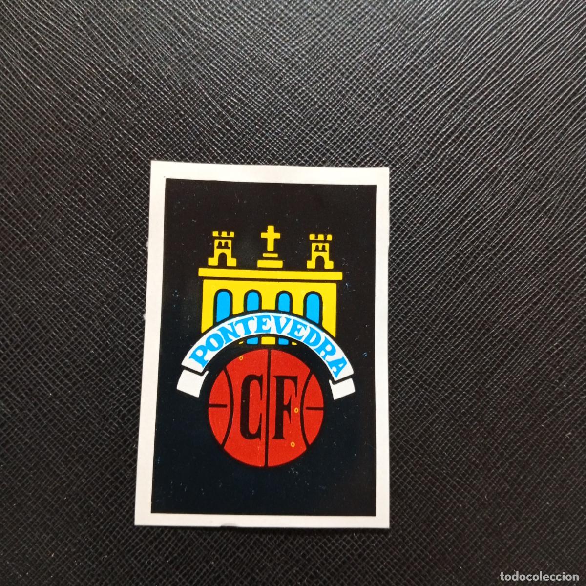 Cromos de F&uacute;tbol: ESCUDO PONTEVEDRA FHER 1968 1969 CROMO FUTBOL 68 69 LIGA - DESPEGADO - (MD09/10-3) PG63