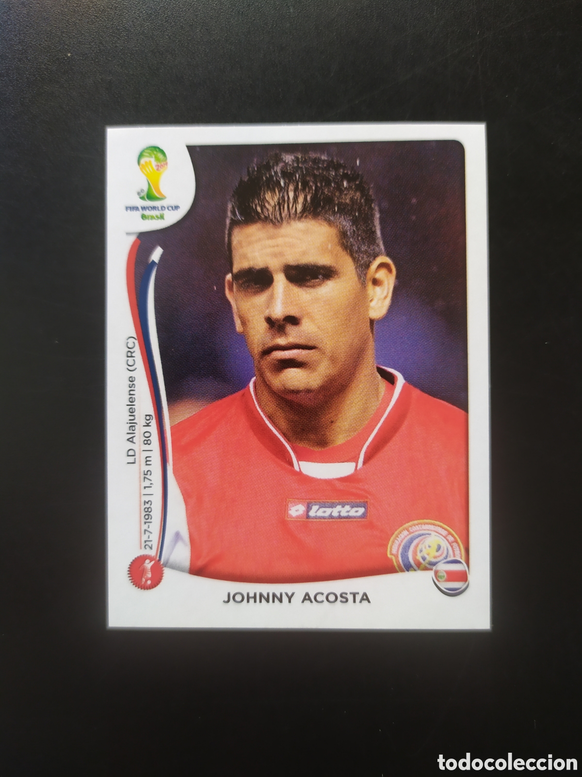 Cromos de F&uacute;tbol: Mundial FIFA Brasil 2014 Panini Acosta n&deg; 285 Costa Rica