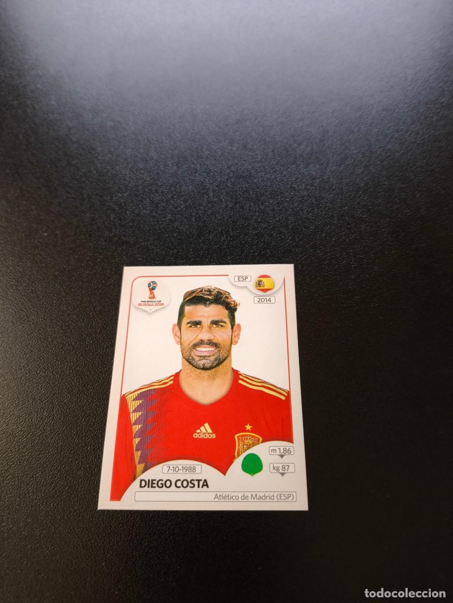 Cromos de F&uacute;tbol: 151 Diego Costa ATLETICO DE MADRID ESPA&Ntilde;A SIN PEGAR FIFA WORLD CUP MUNDIAL RUSIA 2018 NO LIGA ESTE