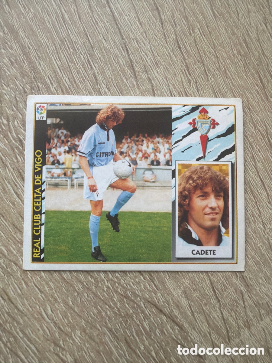 Cromos de F&uacute;tbol: LIGA 97 98 - Cadete - Celta de Vigo - Coloca Dif&iacute;cil - Ediciones Este