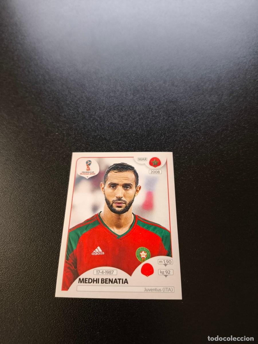 Cromos de F&uacute;tbol: 155 Medhi Benatia MARRUECOS SIN PEGAR FIFA WORLD CUP MUNDIAL RUSIA 2018 NO LIGA ESTE