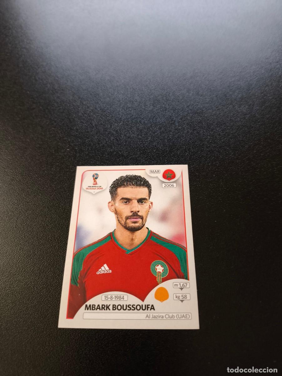 Cromos de F&uacute;tbol: 161 Mbark Boussoufa MARRUECOS SIN PEGAR FIFA WORLD CUP MUNDIAL RUSIA 2018 NO LIGA ESTE