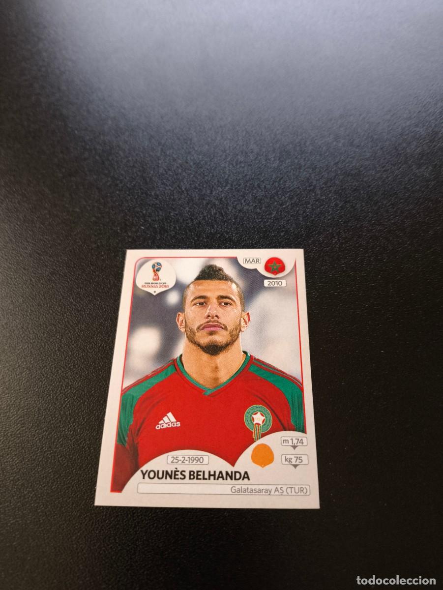 Cromos de F&uacute;tbol: 163 Youn&egrave;s Belhanda MARRUECOS SIN PEGAR FIFA WORLD CUP MUNDIAL RUSIA 2018 NO LIGA ESTE