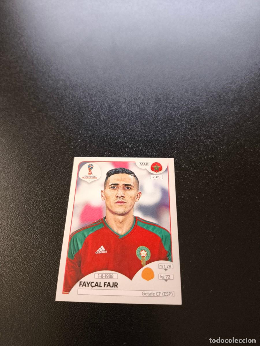 Cromos de F&uacute;tbol: 165 Fay&ccedil;al Fajr MARRUECOS SIN PEGAR FIFA WORLD CUP MUNDIAL RUSIA 2018 NO LIGA ESTE