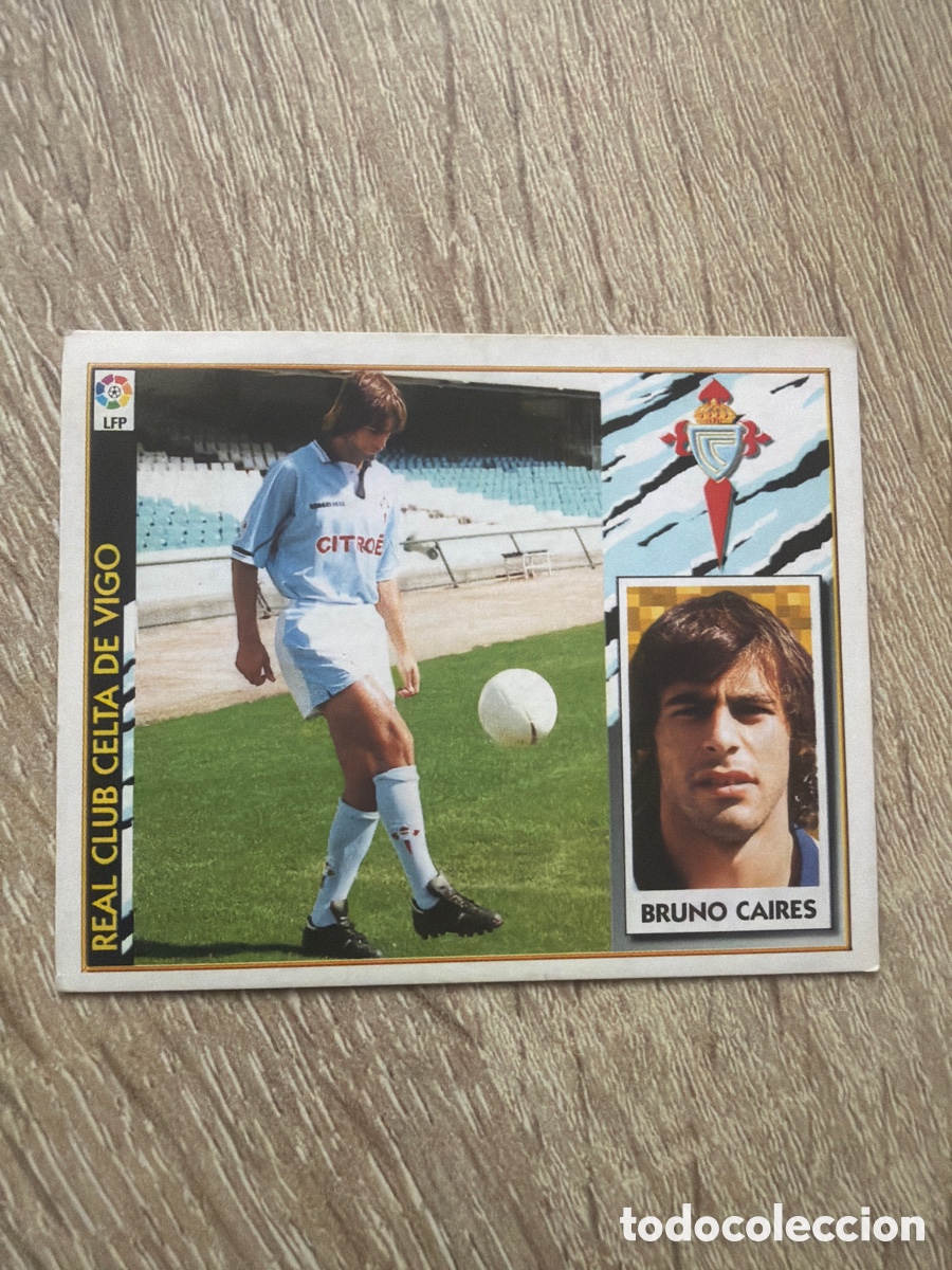 Cromos de F&uacute;tbol: LIGA 97 98 Bruno Caires - Fichaje 9 BIS dif&iacute;cil