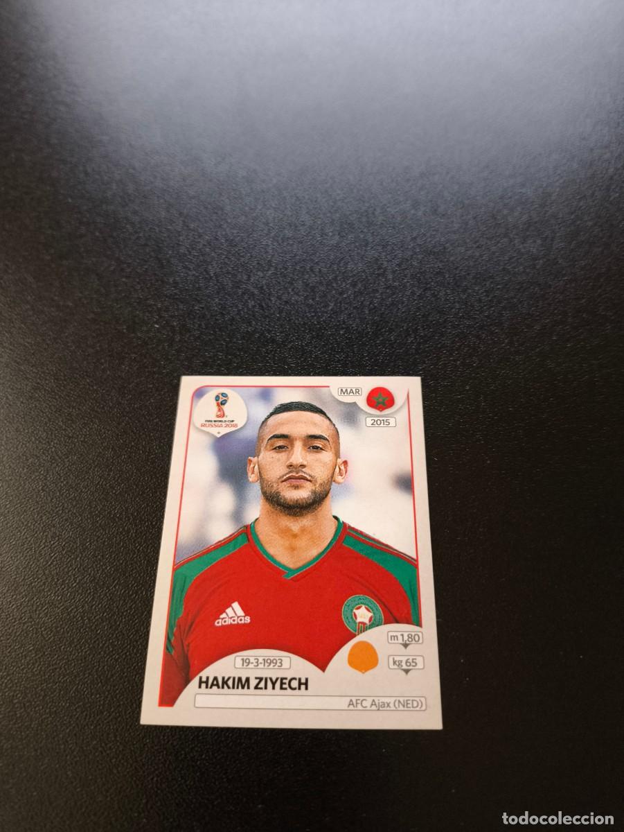 Cromos de F&uacute;tbol: 166 Hakim Ziyech MARRUECOS SIN PEGAR FIFA WORLD CUP MUNDIAL RUSIA 2018 NO LIGA ESTE