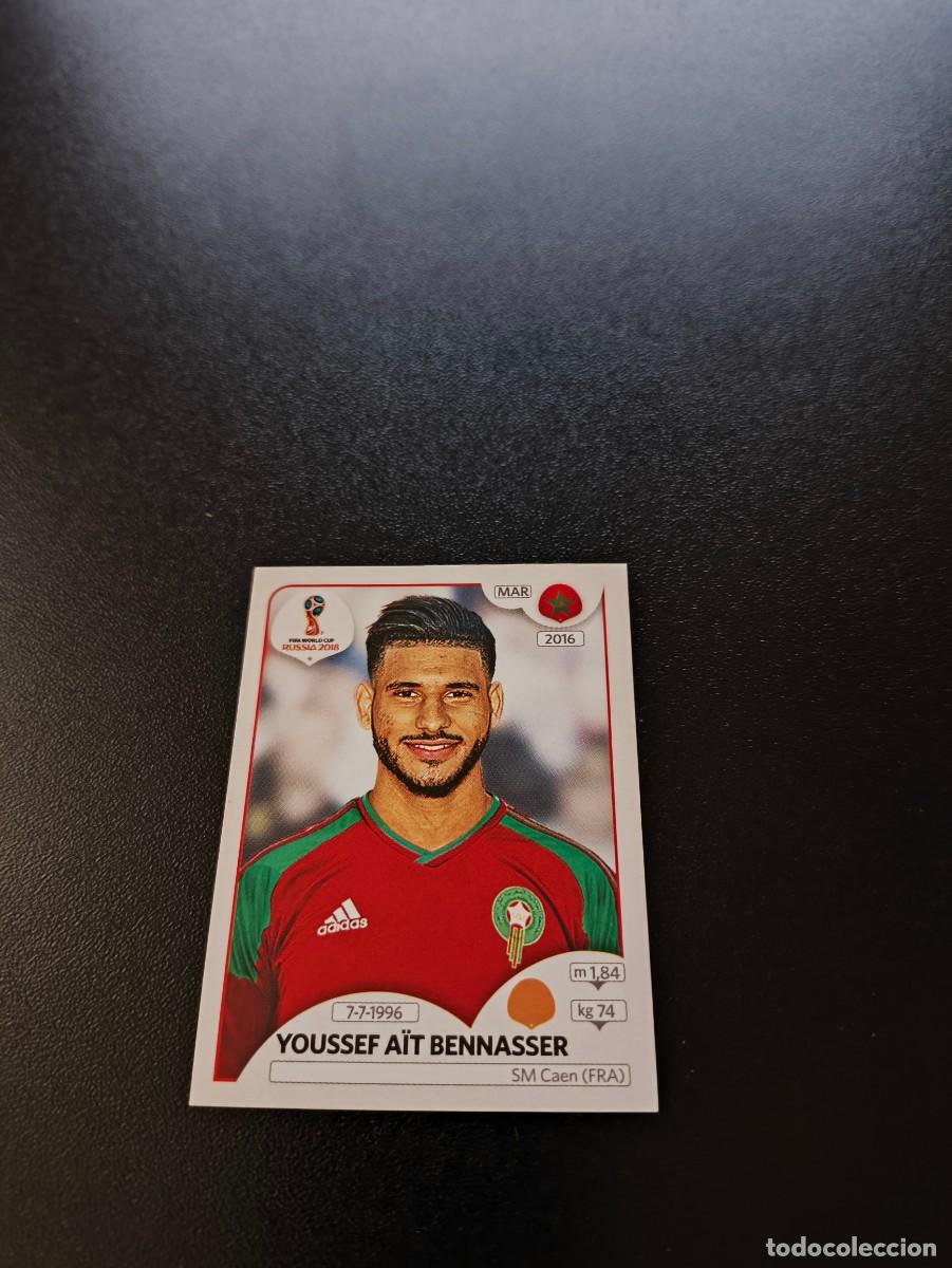Cromos de F&uacute;tbol: 167 Youssef A&iuml;t Bennasser MARRUECOS SIN PEGAR FIFA WORLD CUP MUNDIAL RUSIA 2018 NO LIGA ESTE