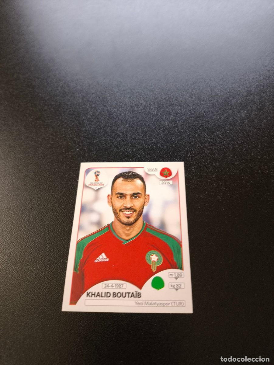 Cromos de F&uacute;tbol: 168 Khalid Bouta&iuml;b MARRUECOS SIN PEGAR FIFA WORLD CUP MUNDIAL RUSIA 2018 NO LIGA ESTE