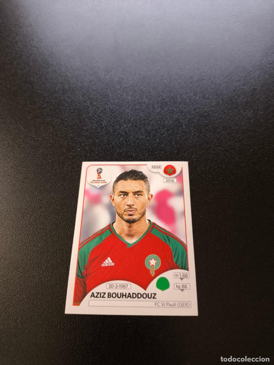 Cromos de F&uacute;tbol: 170 Aziz Bouhaddouz MARRUECOS SIN PEGAR FIFA WORLD CUP MUNDIAL RUSIA 2018 NO LIGA ESTE