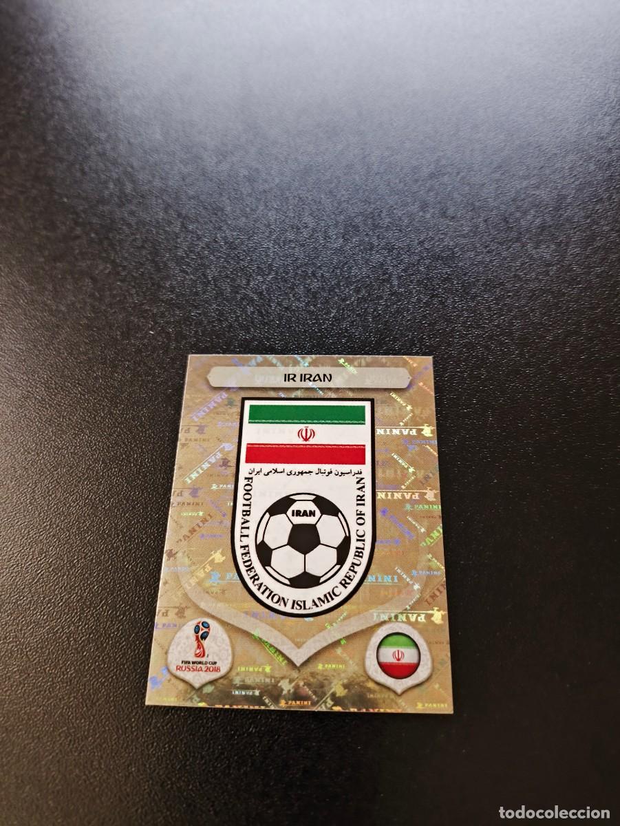 Cromos de F&uacute;tbol: 172 ESCUDO EMBLEMA IRAN SIN PEGAR FIFA WORLD CUP MUNDIAL RUSIA 2018 NO LIGA ESTE