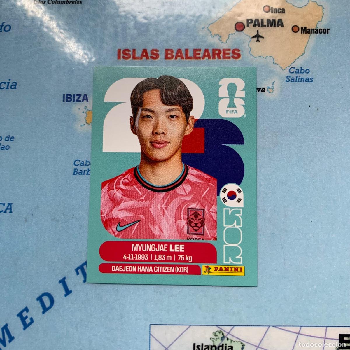 Cromos de F&uacute;tbol: Korea numero 9 cromo panini Mundial Fifa World Cup 2026