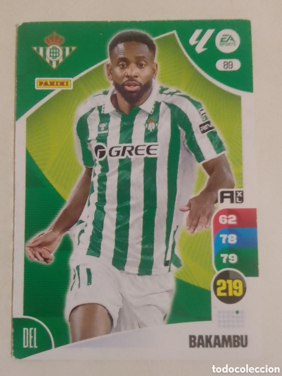 Cromos de F&uacute;tbol: Adrenalyn XL 2024-25 n&deg; 89 Bakambu &bull; Betis.