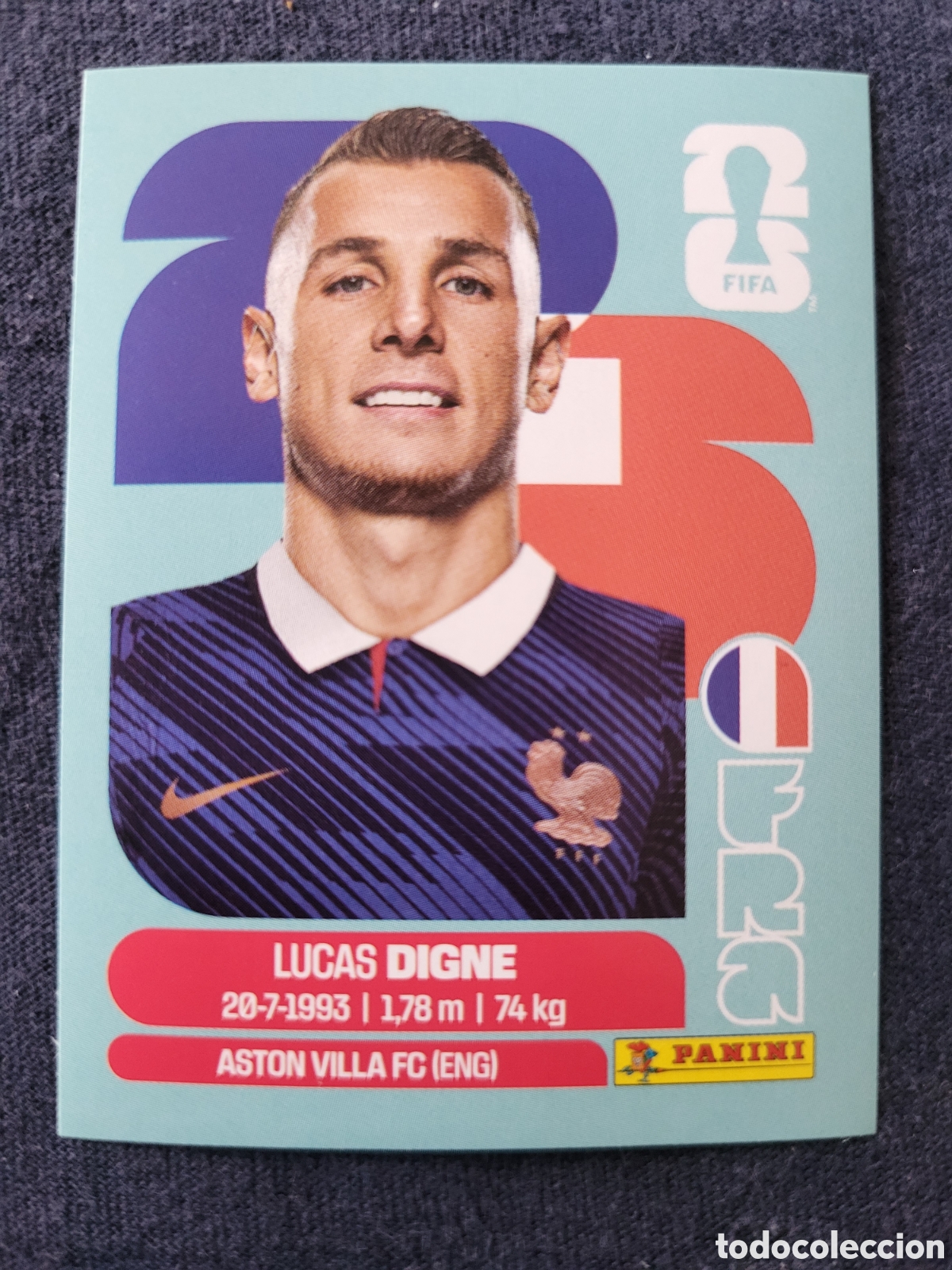 Football Stickers: FRA 8 Lucas Digne [Sticker] / FIFA World Cup 2026