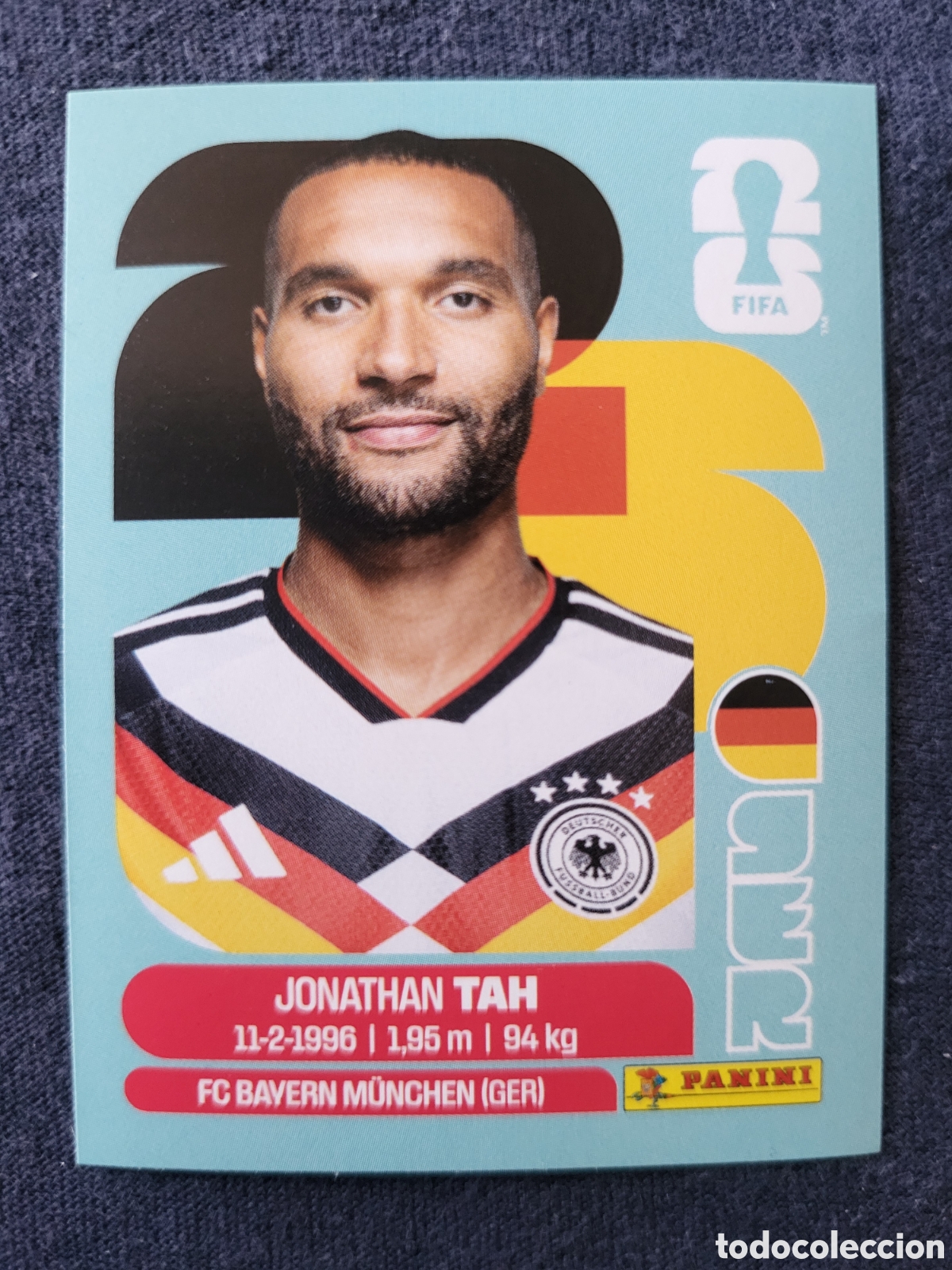 Cromos de Futebol: GER 3 Jonathan Tah [Sticker] / FIFA World Cup 2026