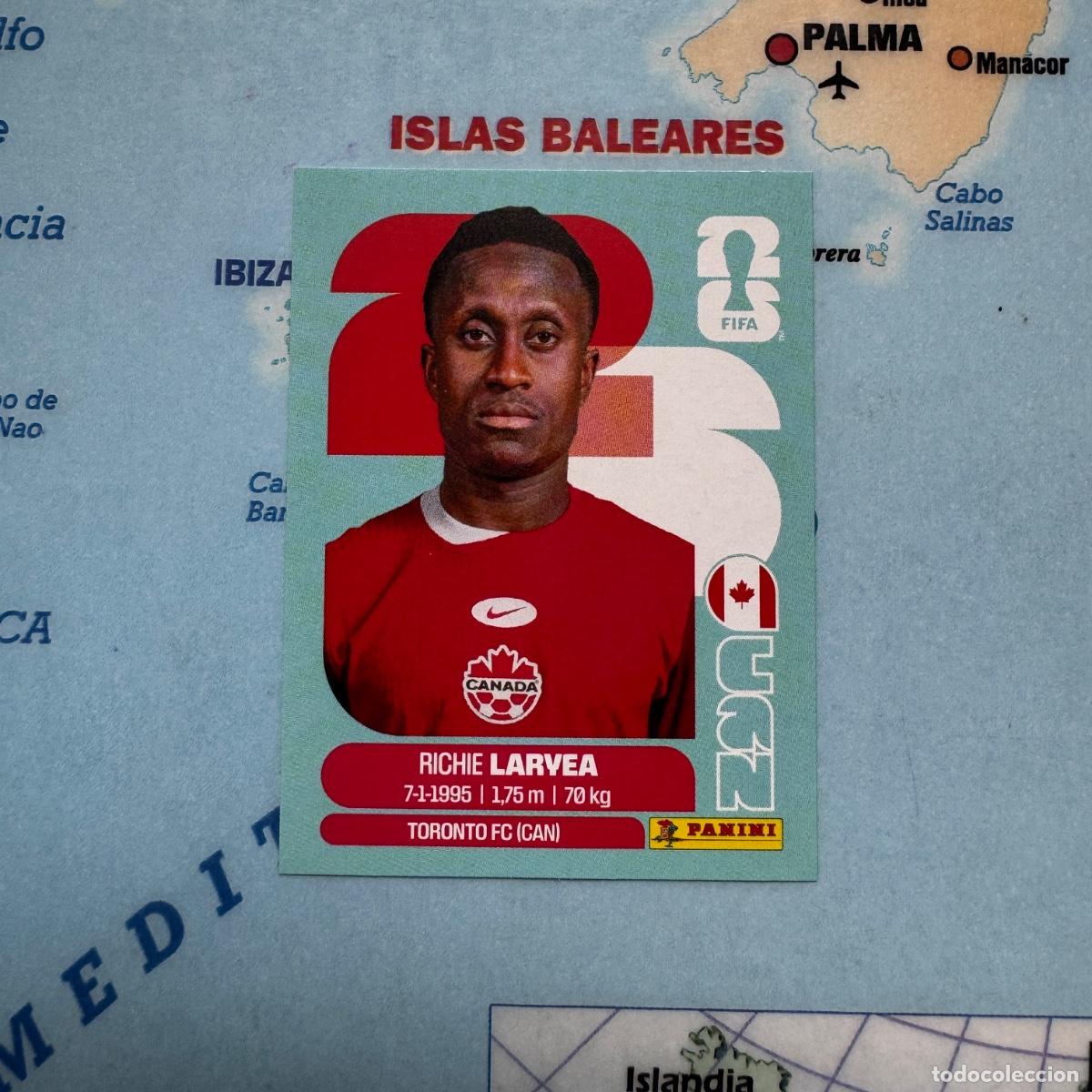 Cromos de Futebol: Canada numero 6 cromo panini Mundial Fifa World Cup 2026