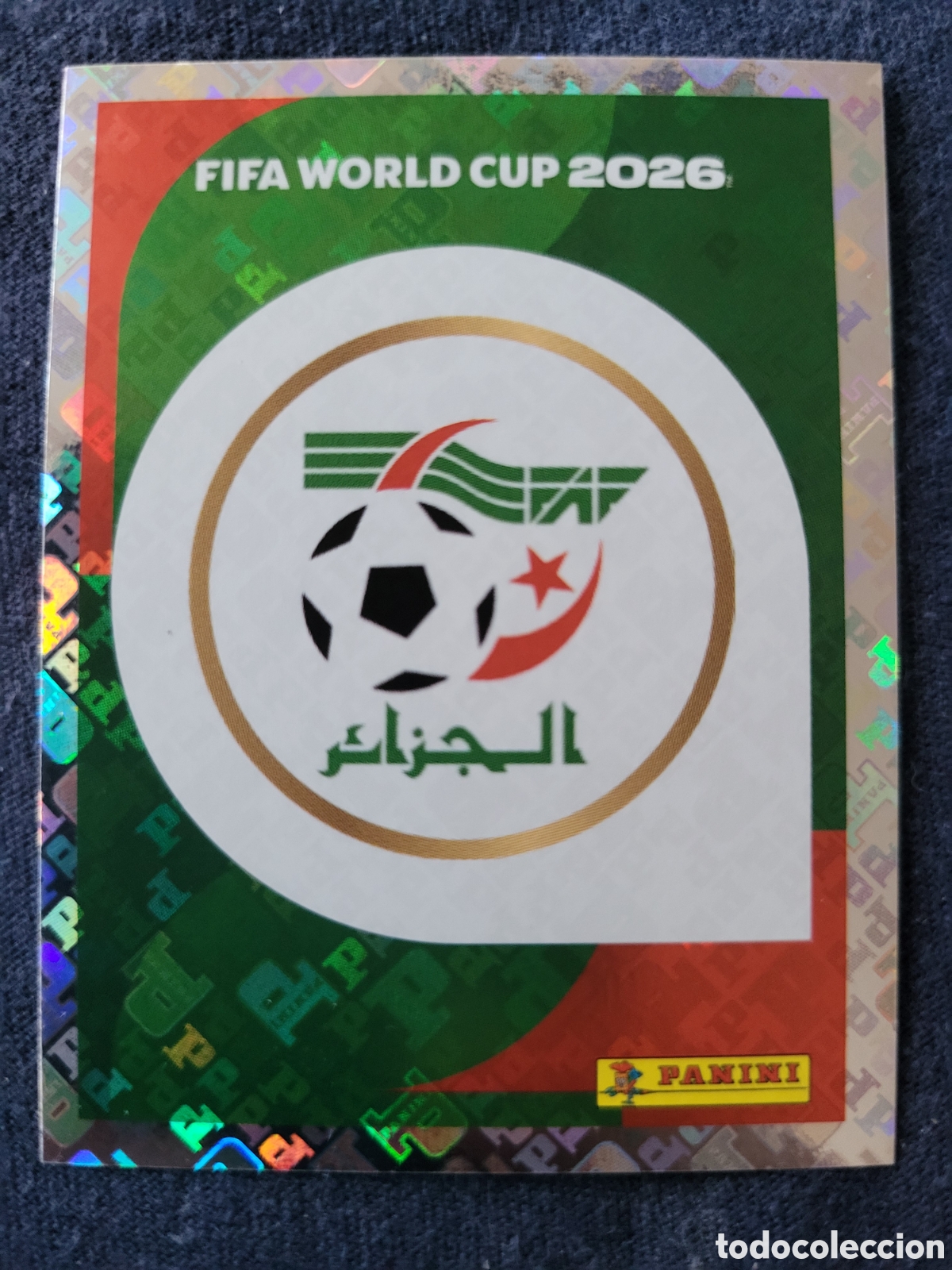 Cromos de Futebol: ALG 1 Algeria [Escudo, Sticker] / FIFA World Cup 2026