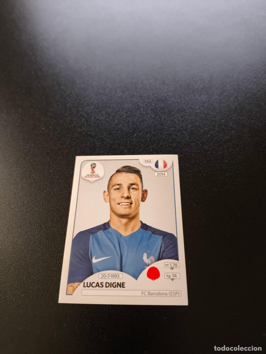 Cromos de F&uacute;tbol: 196 Lucas Digne FRANCIA SIN PEGAR FIFA WORLD CUP MUNDIAL RUSIA 2018 NO LIGA ESTE