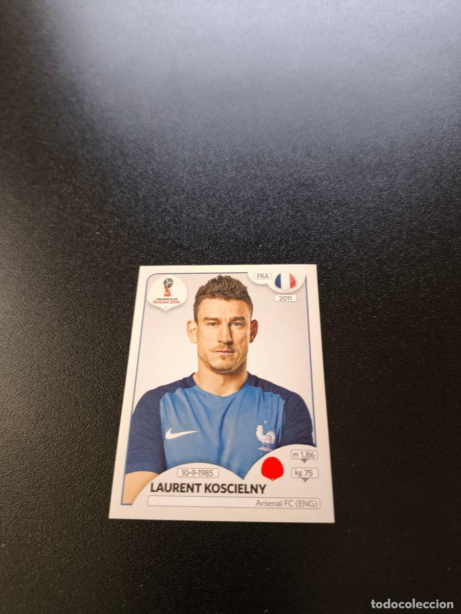 Cromos de F&uacute;tbol: 200 Laurent Koscielny FRANCIA SIN PEGAR FIFA WORLD CUP MUNDIAL RUSIA 2018 NO LIGA ESTE