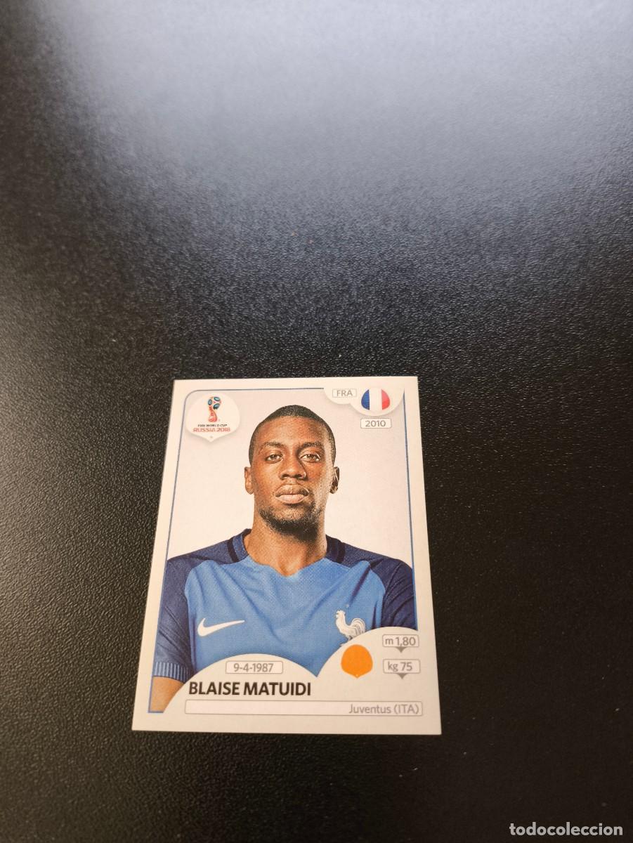 Cromos de F&uacute;tbol: 201 Blaise Matuidi FRANCIA SIN PEGAR FIFA WORLD CUP MUNDIAL RUSIA 2018 NO LIGA ESTE