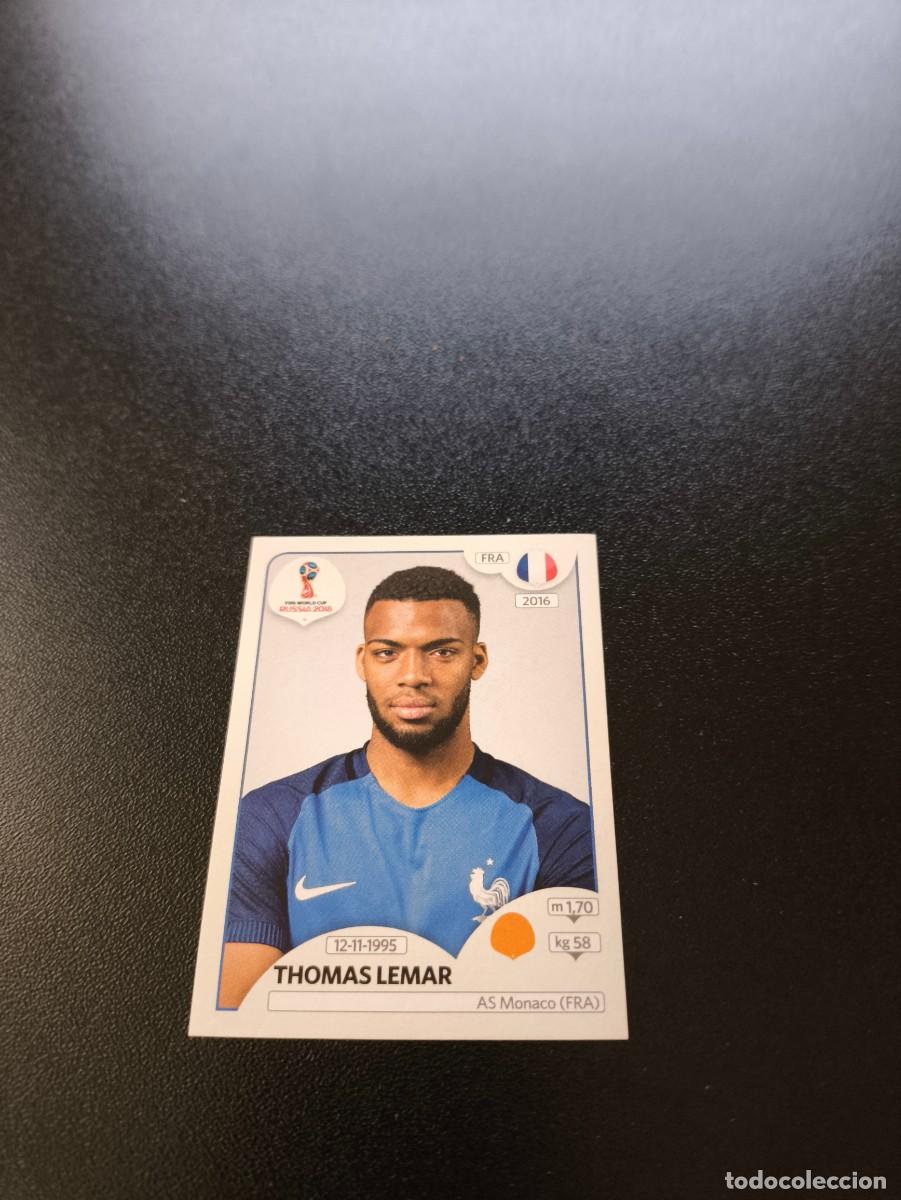 Cromos de F&uacute;tbol: 203 Thomas Lemar FRANCIA SIN PEGAR FIFA WORLD CUP MUNDIAL RUSIA 2018 NO LIGA ESTE