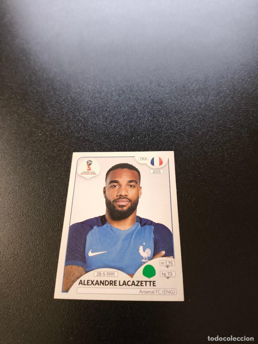 Cromos de F&uacute;tbol: 208 Alexandre Lacazette FRANCIA SIN PEGAR FIFA WORLD CUP MUNDIAL RUSIA 2018 NO LIGA ESTE